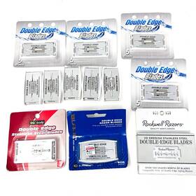 Rockwell Razors 801038573120 Dg Body And Assorted Double Edge Razor Blade Set Stainless