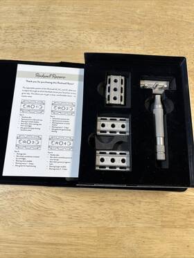 Rr153503 Rockwell Razors 6s Stainless Steel Adjustable Double Edge Safety Razor