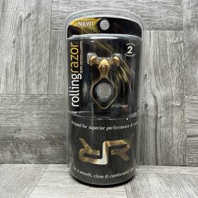 Rolling Razor 898810001191 Index Finger Control Shaver Gold Color Nos Discontinued Rare Htf