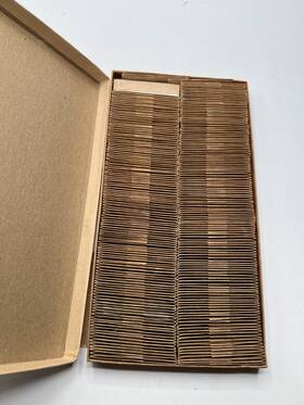 250-rowe Rowe Equipment Re940212 Box Of Single-edged Blades For Multiple Uses Stainless Steel
