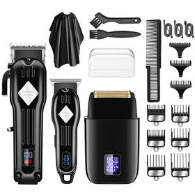 Ht-97302 Roziapro Hair Clippers For Men Zero Gapped T-blade Trimmer Black02 Ht-97302 Roziapro Hair Clippers For Men Zero Gapped T-blade Trimmer Black02