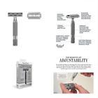 Rr960330 Safety Razors Adjustable Double Edge In Gunmetal Swedish 628235770057