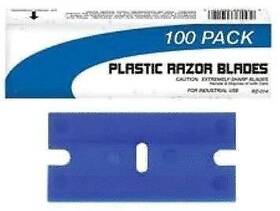 S.m. Arnold 079038000146 Heavy-duty Plastic Single-edge Razor Blades 100 Pk
