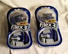 S3fmp8ndc-blu Bic Flex Mens Disposable Razor Packs Total Of