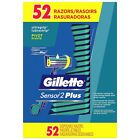 Sensor2 S946355 Gillette Plus Disposable Razors Free Shiping No Tax Brand New