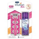 S980106682 Schick Intuition Handle Cartridges And Skintimate Shave Gel Oz