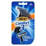 Sa3mp41dc-nvy Bic Comfort Disposable Razor Men Count New Fast Shipping