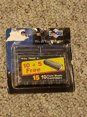 Safeway 021130710119 Twin Blade Cartridges Fits All Trac Ii Razors