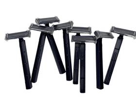 Sandhill Tools 717261160410 Twin Blade Shaving Razor With Clear Safety Cap Disposable Individually Wrapp