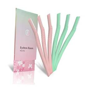 Er-01 Sansop Eyebrow Razor Dermaplaning Tool Sangle Sopffy 6 Pcs Face Razors For Women