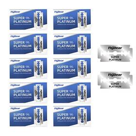 Sasiga 704090984607 100 Count Double Edge Razor Blades - Mens Safety For Shaving