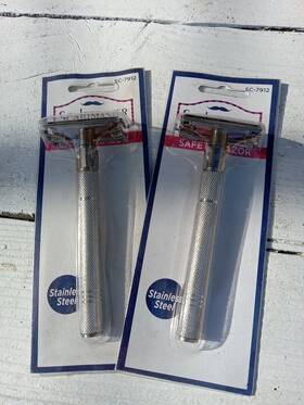 Sc-7912 Scalpmaster 2 The Professional Barbers Choice Shaving Safety Razor