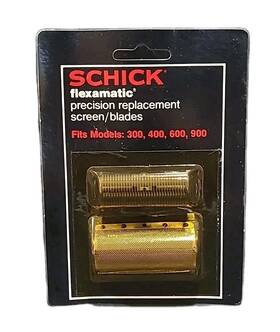 Schick 022036000021 Vintage Flexamatic Percision Blade Replacement Screen Model Fr-2