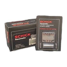 Schick 022036000045 Vintage Flexamatic Precision Replacement Screen/blades Factory Box 6units