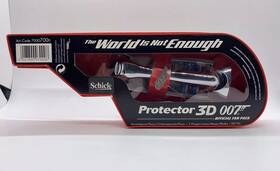 Schick 027800070008 Shick James Bond 007 The World Is Not Enough Protector 3d Razor Rare