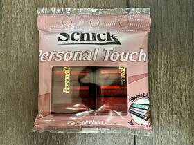 0396h17 Schick Personal Touch Razor 8 Refill Blades New Unopened Vitamin E Aloe 1998