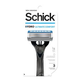 Schick 313114380334 Hydro 5 Disposable Razor For Men With Hydrating Gel Reservoir 3 Count P