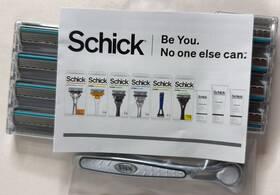 5171 Schick Mens Shaving Kit 1 Razor Handle And 16 Blade Refills N-sealed No Box