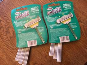 Schick 591066681294 Exacta Disposable Razors -new In Package