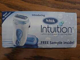 735671ac Schick Intuition Free Sample Razor With 2 Cartridges