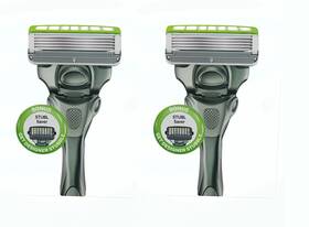 Schick 782003463807 Men Razor Hydro Sensitive 5 And 2 Refill Pack