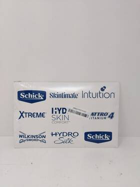 Schick 841058008064 Hydro Ultra Sensitive Razor Refills 12ct Blades For Men 3 Blade Heads