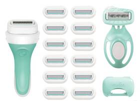 Schick 841058010487 Intuition Sensitive Razor Handle 13 Refill Cartridges Travel Case Schick 841058010487 Intuition Sensitive Razor Handle 13 Refill Cartridges Travel Case