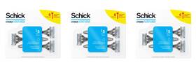 Schick 841058010821 Hydro Ultimate Comfort 5 Blade Disposable Razor 3 Pack 6ct