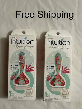 Schick 841058011729 Lot 2 Intuition Razor Sensitive Care Reyna Noriega Special Editiion Nib