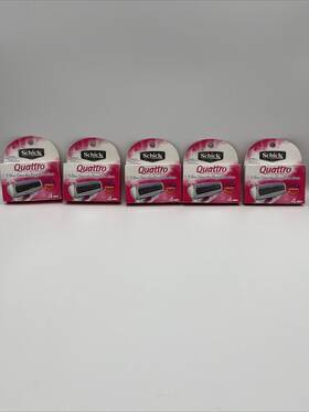 Schick 841058037422 20 Quattro Women Razor Blades Cartridges Quatro Shaver Refills Sealed L