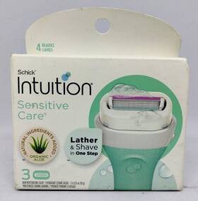 Schick 841058041696 Intuition Spring Bloom For Women Refill Razor Blades 3 Cartridges