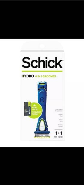 Schick 891228302900 Hydro 5 Mens Styling Razor With Body Groomer And Beard Trimmer