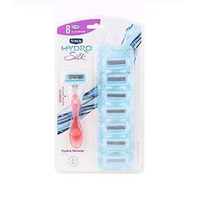 Schick 891228304935 Hydro Silk Womens Razor 1 Handle 8 Cartridges