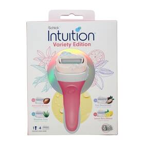 Schick 891228305185 Intuition Womens Razor Variety Pack 1 Handle And 4 Blade Refills