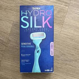 93013430 Schick Hydro Silk Women S 5-blade Cartridge Razor Blue 2 Cartridges Handle