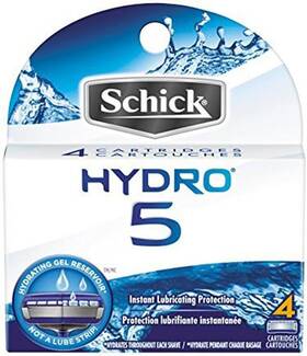 B00e4mq0hw Schick Hydro 5 Razor Refi Size 4 Count Pack Of 3