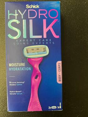 E425bb1e-ec9 Schick Hydro Silk Moisture Hydration Razor 2 Blades Pink Womans Grooming Kit
