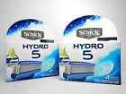 Schick Hydro 5 Cartridges Authentic Brand New And Sealed 8 841058015017