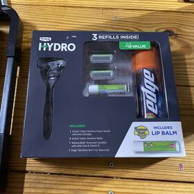 Schick Hydro 841058004929 Mens Gift Set 5 Pieces
