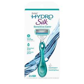 00721 Schick Hydro Silk For Sensitive Skin Womens Razor 2 Moisturizing Blade Refills