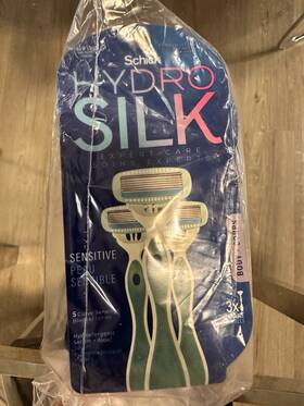 542199 Schick Hydro Silk Womens- 5 Curve Sensitive Blades- 3 Packs Of Blades