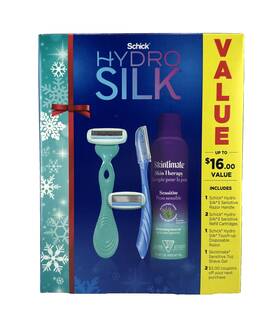 Schick Hydro Silk 841058021155 Women S Sensitive Care Razor Gift Set - 1 Set/sealed