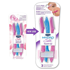Schick Hydro Silk Touch-up Multipurpose Exfoliating Dermaplaning Tool Eyebrow R