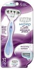 Schick Hydrosilk Disposable Razors 3 Ea Pack Of 2 841058024002