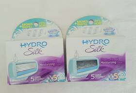 I00025821 Schick Hydro Silk Moisturizing Refill 5-blade Cartridges - Set Of 2 5 Ct