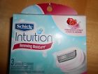 Schick Intuition Plus Renewing Moisture Cartridges Pomegranate 3 Ea 841058040576