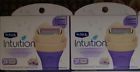 Schick Intuition Pure Nourishment Packs Of Razor Blade Cartridges Refill