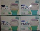 Schick Intuition Sensitive Care Aloe Packs Of Razor Blade Cartridges