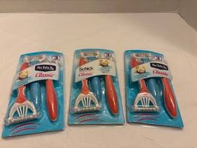 Rap-t-09 Schick 3 Packs Of Womans Razor Pack New Coconut Delight Scented