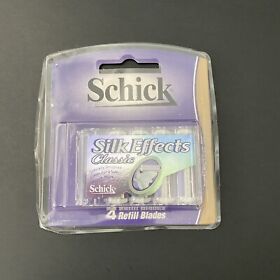 Schick Silk Effects Classic 4 Refill Blades